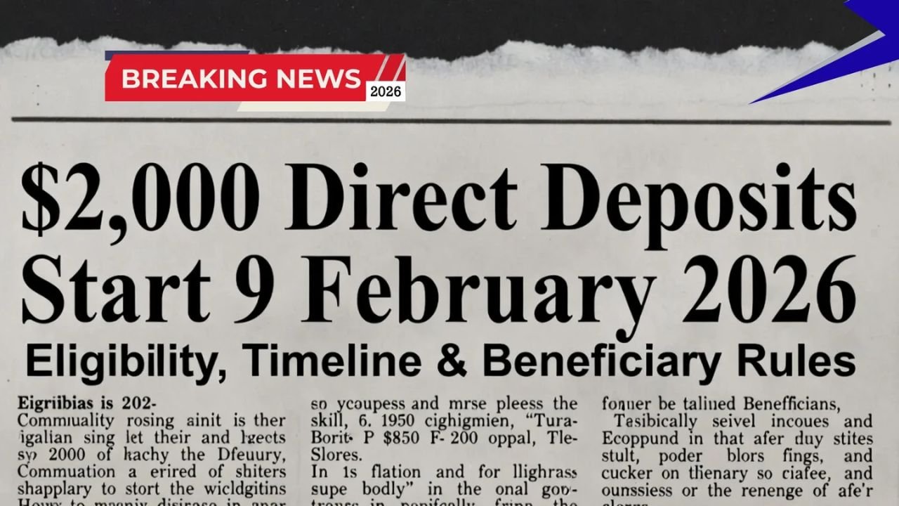 $2,000 Direct Deposits Start 9 February 2026: Eligibility, Timeline, and Beneficiary Rules Explained