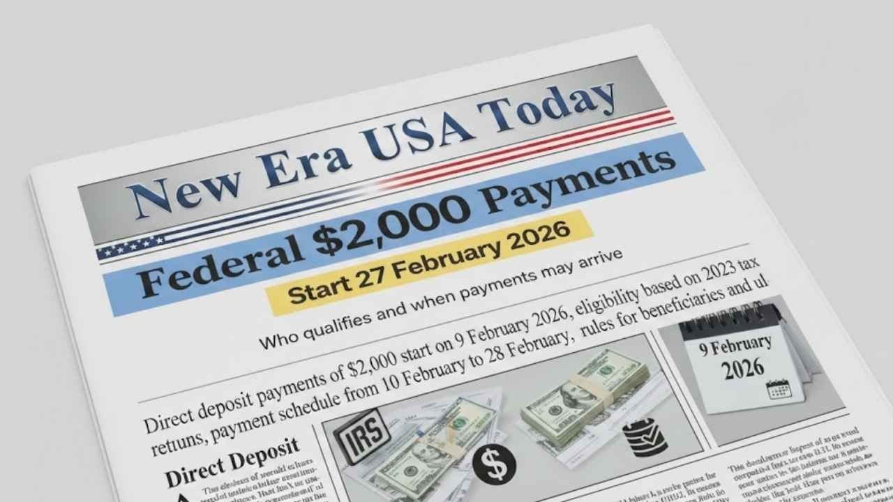 Federal $2,000 Payments Add Feb 27, 2026 – Eligibility Timeline, Beneficiary Rules
