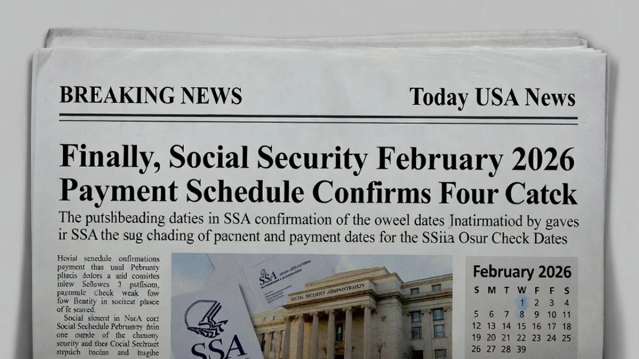 Finally, Social Security February 2026 Payment Schedule Confirms Four Check Dates