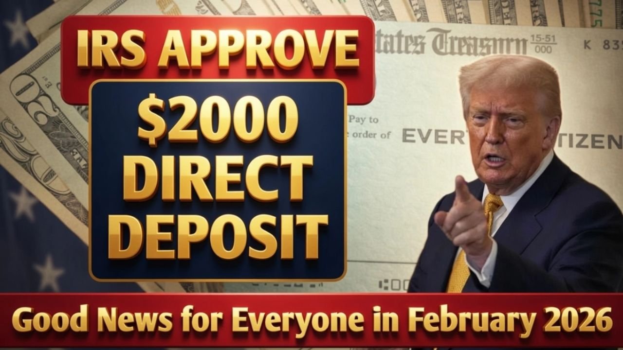 Get $2,000 From IRS in February 2026: Direct Deposit, Eligibility, Payment Dates, and How to Receive It