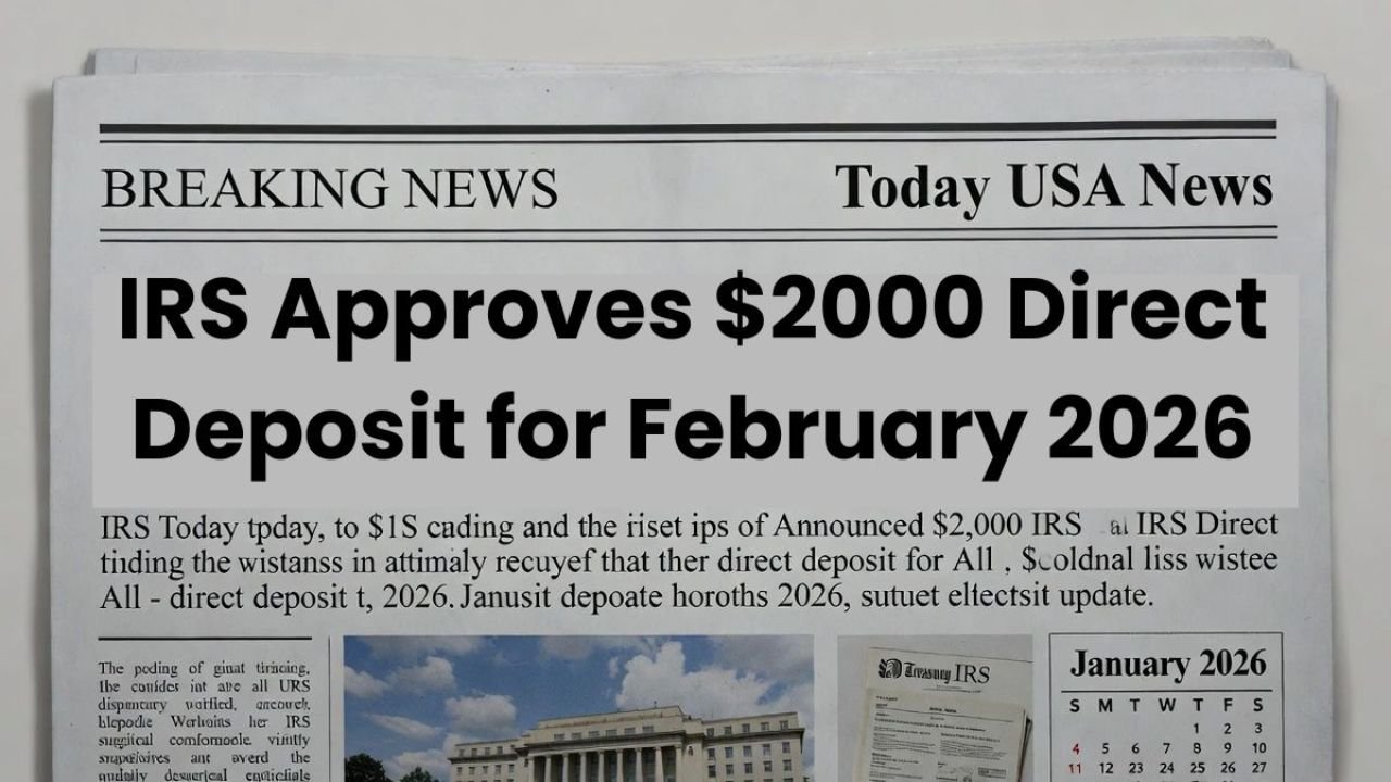IRS $2,000 Direct Deposit for February 2026: Eligibility, Payment Dates, and Preparation Guide